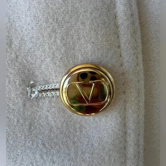 Vintage 89-90s Valentino Miss V Women’s Wool/Cashmere Blend Cost Sz 40 US 4 - Picture 2 of 16